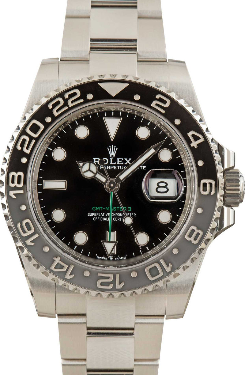 GMT-Master II ref 126710GRNR Stainless Steel