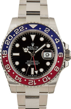 GMT-Master II Ref 126710 Stainless Steel Pepsi